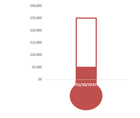 Learn How To Make A Custom Thermometer Goal Chart In Excel