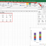 Clustered Stacked Column Chart Optional Insert Row Insert Chart